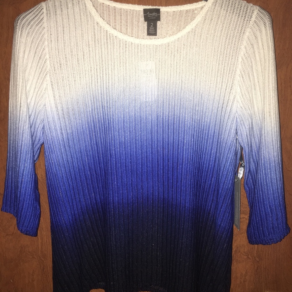 Chico’s Ombré Lightweight Sweater